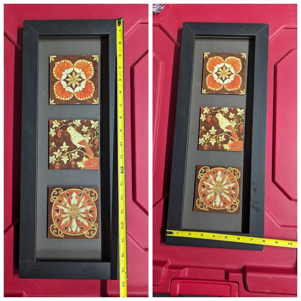 Warm‎ Bird Tiles Wall Art Deco